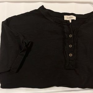 BÖHME Shirt Sleeve Button Up Henley